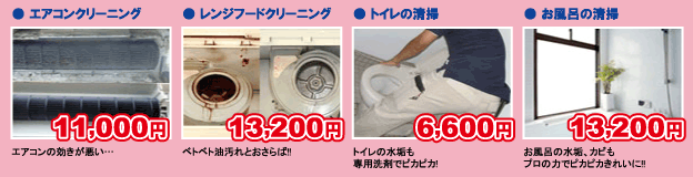 �n�E�X�N���[�j���O���������j���[